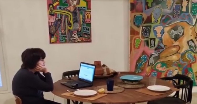 Karantén videó: Orna Geva, Izrael